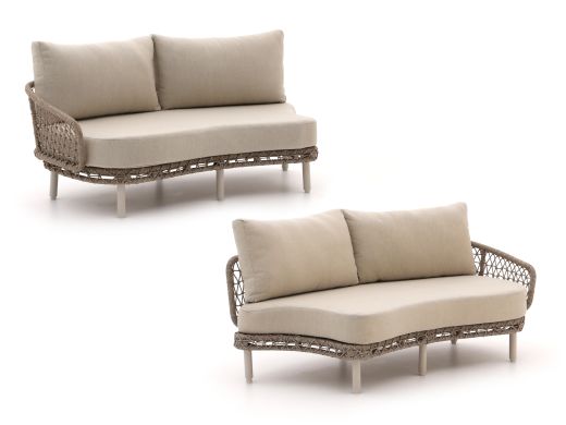 Intenso Nusco Lounge Element linker Arm + rechter Arm 178 cm