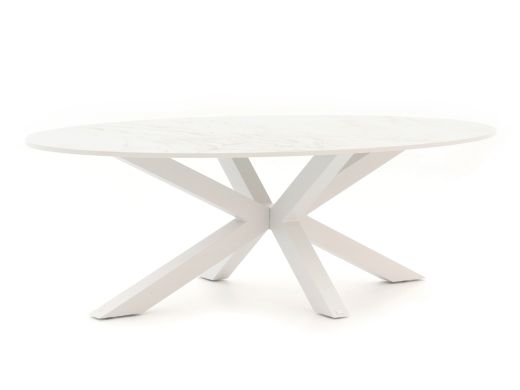 Bellagio Induno Ellips Gartentisch 200x110 cm