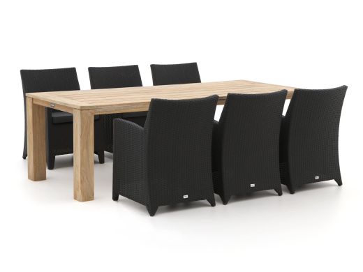 Forza Barolo/ROUGH-X 240 cm Gartenmöbel-Set 7-teilig