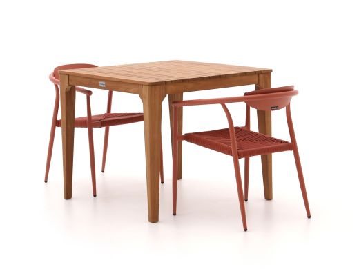 Manifesto Cavone/Bruca 90 cm Gartenmöbel-Set 3-teilig stapelbar