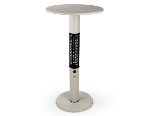 Monti HeatLine Vibe Bartisch mit Heizstrahler 1500 W ø 60 cm (h: 110 cm)