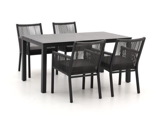 Manifesto Rivola/Menzano 160 cm Gartenmöbel-Set 5-teilig