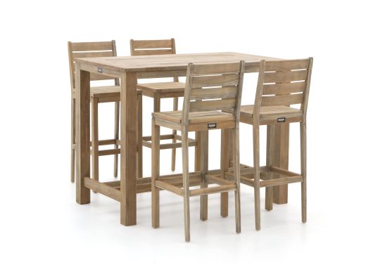 ROUGH-S/ROUGH-X 135 cm Gartenbar-Set 5-teilig