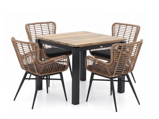 Intenso Asti/Lagundo 90 cm Gartenmöbel-Set 5-teilig