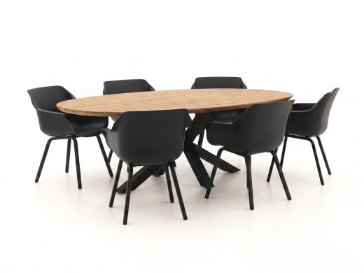 Hartman Sophie Element/Stephanie 240 cm Gartenmöbel-Set 7-teilig