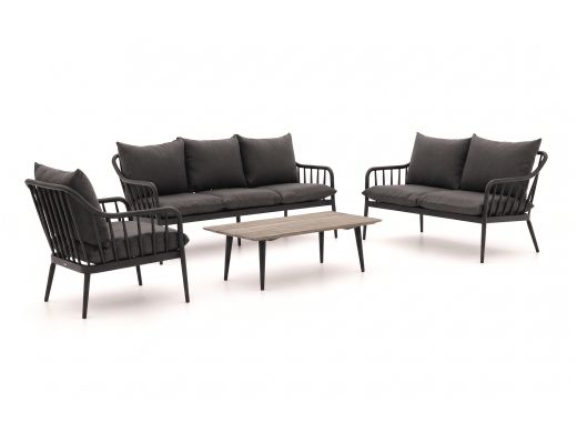 Manifesto Celante/ROUGH-K Sessel-Sofa-Lounge-Set 4-teilig 4-Sitzer