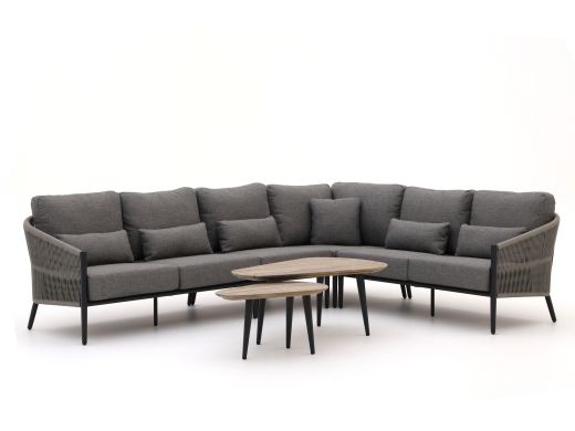 Bellagio Mineo/ROUGH-K Ecklounge-Set 6-teilig