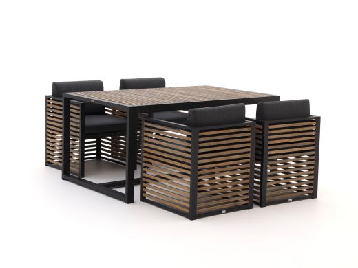 Bellagio Cadora 160 cm Gartenmöbel-Set 5-teilig