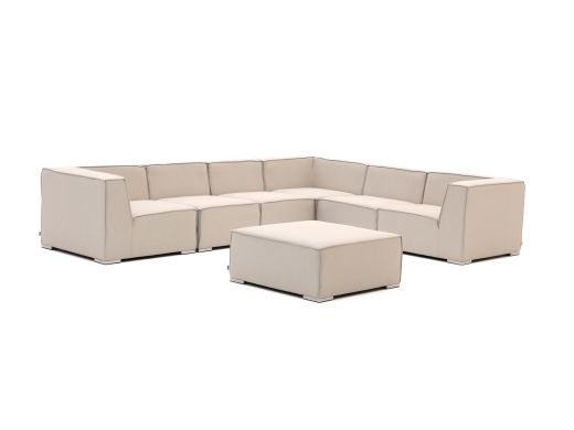 Il Tempo Cira Ecklounge-Set 7-teilig