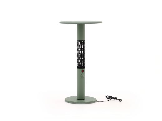 Monti HeatLine Vibe Bartisch mit Heizstrahler 1500 W ø 60 cm (h: 110 cm)