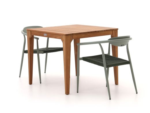 Manifesto Cavone/Bruca 90 cm Gartenmöbel-Set 3-teilig stapelbar