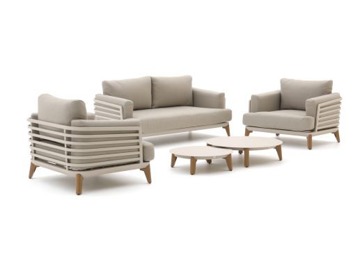 Bellagio Esenta Sessel-Sofa Lounge-Set 5-teilig