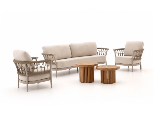 Tierra Outdoor Fresca/Marapa Sessel-Sofa Lounge-Set 5-teilig