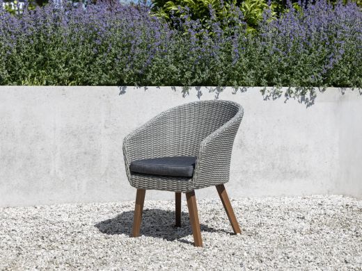 Intenso Tropea Gartensessel - Grau - Anthrazit - Polyrattan