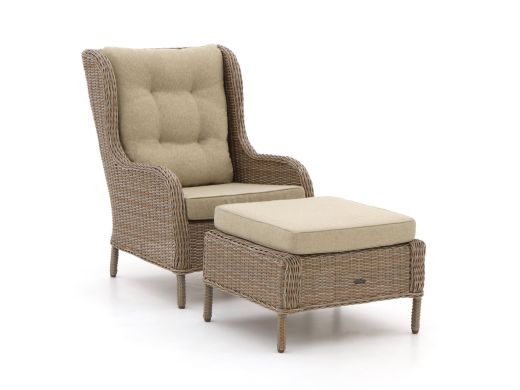 Intenso Gabri Gartensessel mit Hocker