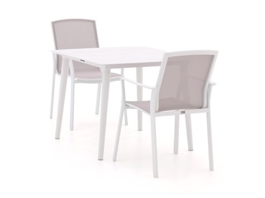 Bellagio Dranera/Sora 90 cm Gartenmöbel-Set 3-teilig stapelbar