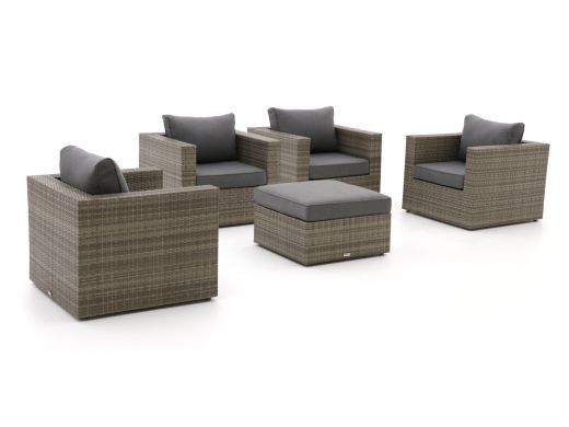 Forza Barolo Sessel Lounge-Set 5-teilig