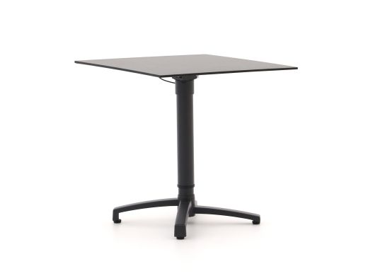 Bellagio Canzo Gartentisch klappbar 70x70x73/109 cm verstellbar