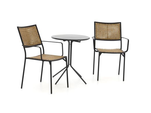 Forza Artone/Aziano Balkonmöbel 3-teilig stapelbar