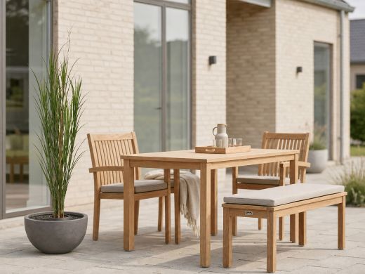 Designplants/Luca Lifestyle Riedgras Kunstpflanze (h:165 cm) mit Terreno Bowl Blumentopf - Grün (UV beständig) (Blumentopf = Ash Brown)