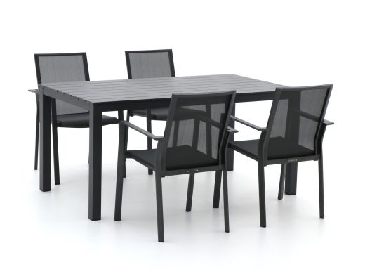 Bernstein Amberg/Menzano 160 cm Gartenmöbel-Set 5-teilig