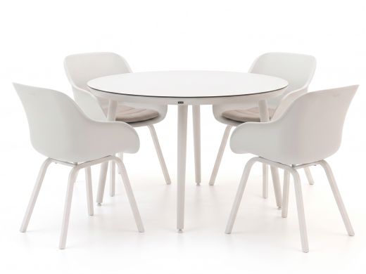 Hartman Le Soleil Element/Sophie Studio ø 128 cm Gartenmöbel-Set 5-teilig