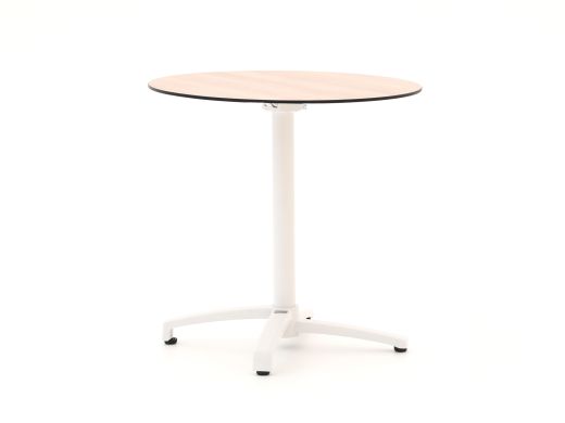 Bellagio Canzo Gartentisch klappbar ø 80 cm (h:73 cm)