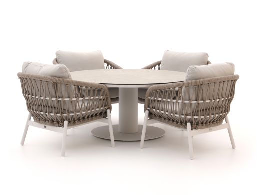 Bellagio Cupello/La Fonte ø150cm Gartenmöbel-Set 5-teilig