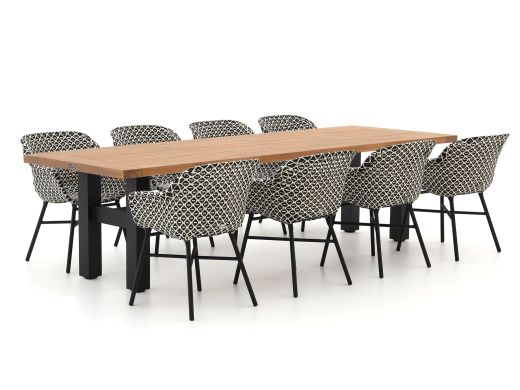 Hartman Delphine/Yasmani 300 cm Gartenmöbel-Set 9-teilig