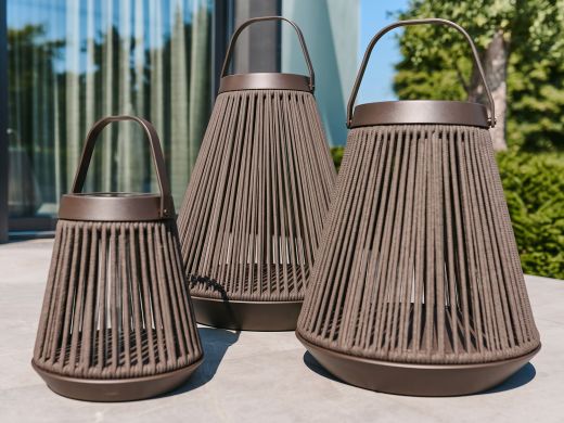 SUNS Eden M Solar-Laterne ø 45 cm (h: 68,9 cm) - Bronze