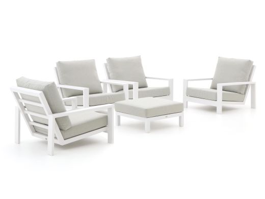 Bellagio Vezzano Sessel Lounge-Set 5-teilig