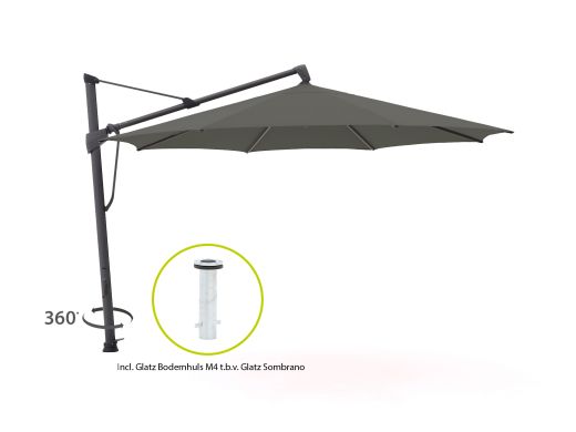 Glatz Sombrano S+ Easy Ampelschirm ø 350 cm
