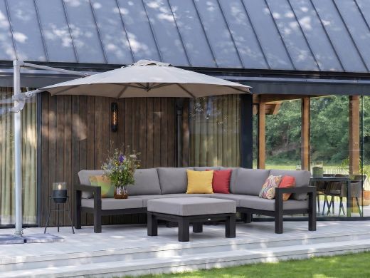 Bellagio Campazzo Ecklounge-Set 5-teilig 6-Sitzer