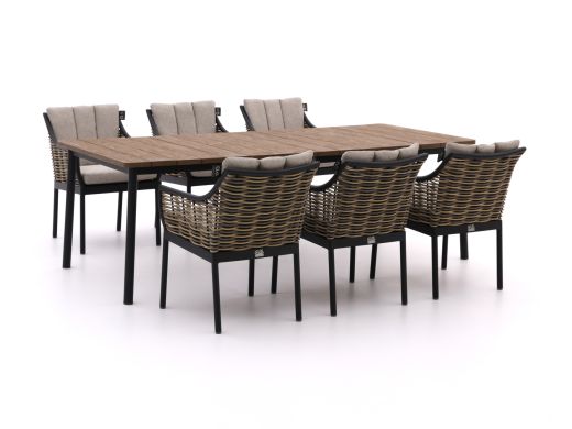 Apple Bee Milou 240 cm Gartenmöbel-Set 7-teilig