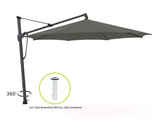 Glatz Sombrano S+ Easy Ampelschirm ø 400 cm