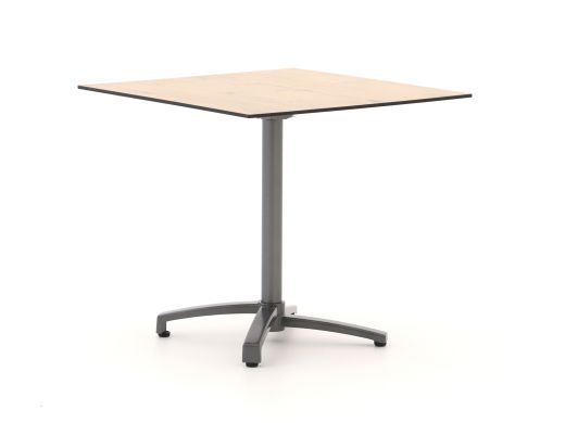 Bellagio Canzo Gartentisch klappbar 80x80x73 cm