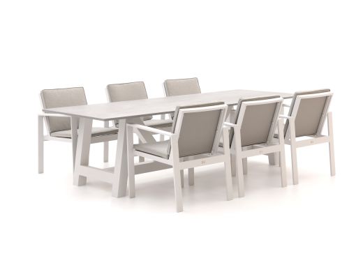 Bellagio Vezzano/Bresimo 260 cm Gartenmöbel-Set 7-teilig