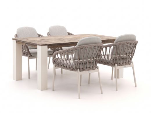 Bellagio Cupello/ROUGH-X 180 cm Gartenmöbel-Set 5-teilig