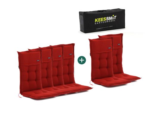 Madison 6er Hochleher Auflagen Set