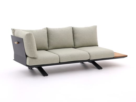 SUNS Stockholm Gartensofa 3-Sitzer Eckelement 255 cm
