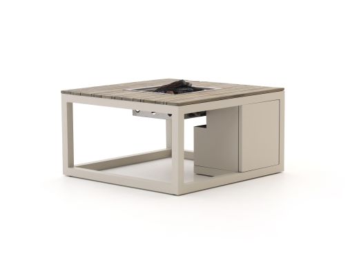 Cosiraw Lounge Feuertisch 100x100x55 cm