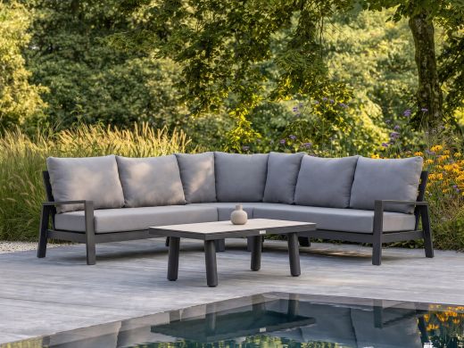 Tierra Outdoor Musone Ecklounge-Set 4-teilig 5-Sitzer