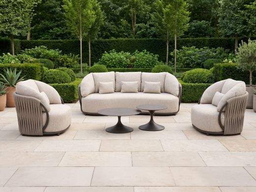 SUNS Vivaro/Nova Sessel-Sofa Lounge-Set 5-teilig