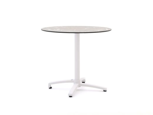 Bellagio Canzo Gartentisch klappbar ø 80 cm (h: 73 cm)