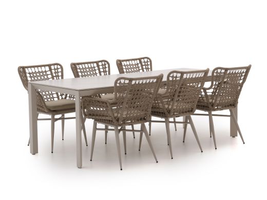Intenso Busso/Sestino 220 cm Gartenmöbel-Set 7-teilig