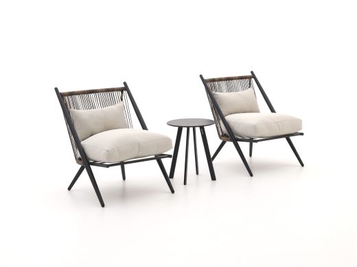 Intenso Brittoli/Bovezzo Balkonmöbel-Set Lounge 3-teilig