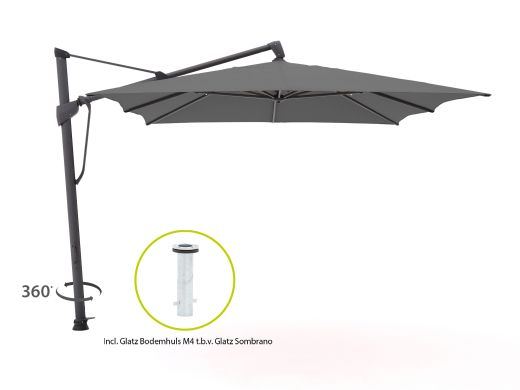 Glatz Sombrano S+ Easy Ampelschirm 400x300 cm