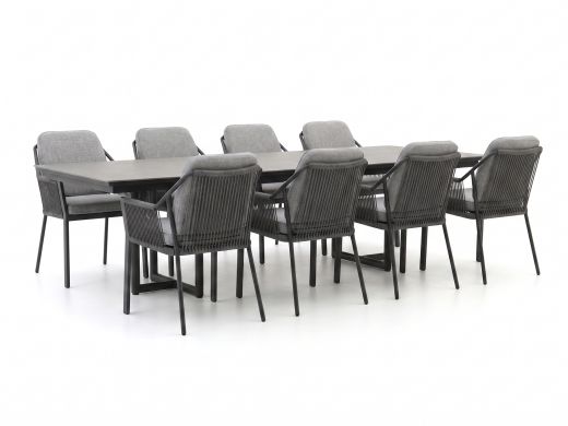 Tierra Outdoor Liv/Naro 280 cm Gartenmöbel-Set 9-teilig stapelbar