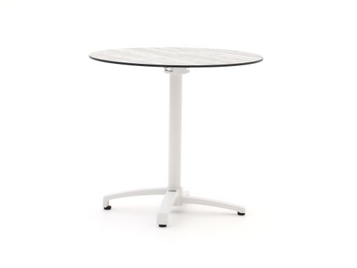 Bellagio Canzo Gartentisch klappbar ø 80 cm (h:73 cm)