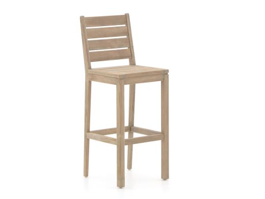 ROUGH-S Barhocker Outdoor (mit Rückenlehne)